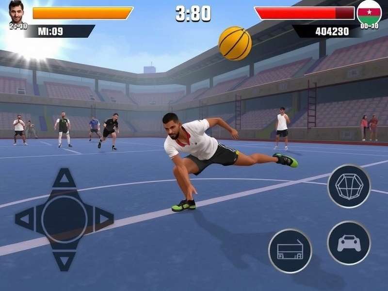 Hindustan Handball Aces gameplay screenshot